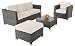 Seville 4 Seater Rattan Patio Garden Furniture Sofa Set RRP £1099 NOW ONLY £599 - QUICK 3 WORKING 