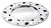 A di Alessi Stainless Steel Tray With Red Cabochon