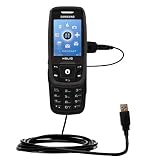 Classic Straight USB Cable for the Samsung Helio Drift SPH-503 with Power Hot Sync and Charge capabilities - Gomadic Brand w/ TipExchange Technology