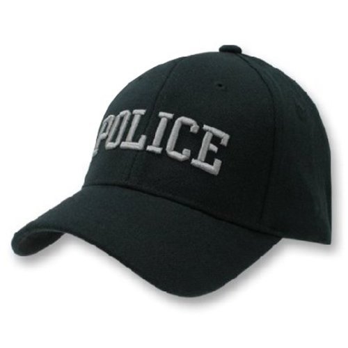 Police Stretch Fitted Military Law Hats, L-XL