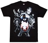 TS282 Captain America Soldiers T-Shirt Avengers Marvel Comics