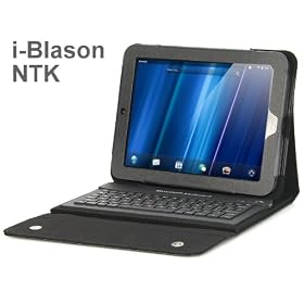 i-Blason NTK Series Premium Wireless Bluetooth Keyboard Folding Folio Leather Case For HP Touchpad Touch Pad 9.7 Inch 16GB 32GB New in Box