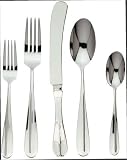 Ginkgo 079914-37005-9 Patriot 5 Piece Place Setting - 18/10 Stainless Bright Finish