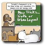 Londons Times Funny God Cartoons - Teaching Old Dogs New Tricks - Mouse Pads