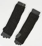 Roxy Nex Gen Arm Warmer Women's Gloves - One Size Fits All - Charcoal
