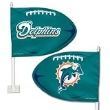 NFL Miami Dolphins Car Flag