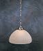 Toltec Lighting - Harvest with Rosetta Pumpkin Glass Pendant 52317J-BN
