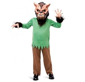 Henbrandt 175166 - Travestimento da licantropo per bambini, 3-4 anni