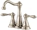 Pfister 046-M0BK Marielle Double Handle Mini-widespread/Centerset Lavatory Faucet, Satin Nickel