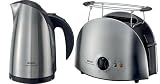 BOSCH PRIVATE COLLECTION 1.7 LITRE JUG KETTLE STAINLESS STEEL (TWK6831) & 2 SLICE STAINLESS STEEL TOASTER (TAT6901) COMBINATION SET