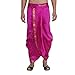 Sojanya (Since 1958) Stitched Magenta With Golden Border Mens Dhoti Silk RS.899.00