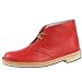 Clarks クラークス DESERT BOOT レッドレザー 2010MODEL《レディース:レッド》デザート ブーツ 20339366