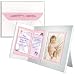 "Numbers 6:24" Baptism, Christening, Baby Blessing Personalized Picture Frame Gift - Girl