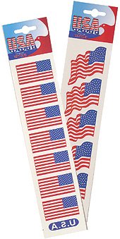 American Flag Tattoo: Wavy