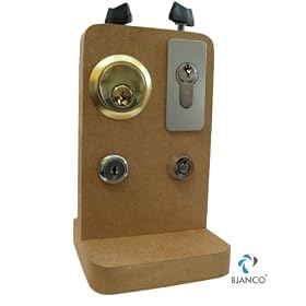 Locksmith's Lock Picking Practice Board Number 5