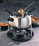 Stainless Steel Meat Fondue Set by Home Presence - 11 pcs.
