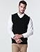 SSLR Men's Candy Color Sweater Vest Pullover