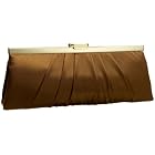 Jessica McClintock 450970 Rectangle Satin Clutch