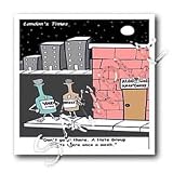 Londons Times Funny Music Cartoons - Alcohol Hate Group - Iron on Heat Transfers