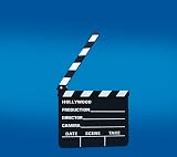 small dry erase board:Hollywood Movie Clapper Board