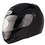Fuel Gloss Black X Large Triple Vented Modular Full Face Helmet