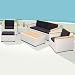 Key West Luxury Wicker Deep Seating Set