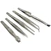 5 Jewelers Tweezers Beading Soldering Bench Repair Tool