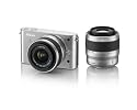 Nikon デジタル一眼カメラ Nikon 1 (ニコンワン) J1 (ジェイワン) ダブルズームキット シルバー N1 J1WZ SL