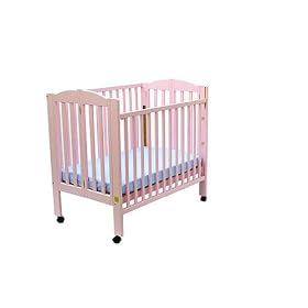 Click here to buy DREAM ON ME Pink 3 IN 1 FOLDING PORTABLE CRIB by DREAM ON ME