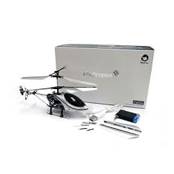 i-helicopter(Silver) with GYRO 3-Channel Remote Controlled by iPhone/iTouch/iPad i-helicopter(Silver) with GYRO 3-Channel Remote Controlled by iPhone/iTouch/iPad