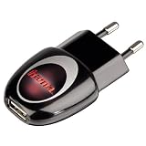 Hama - USB cargador, USB, Negro