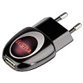 Hama - USB cargador, USB, Negro