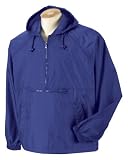 Pullover Hooded Nylon Pouch Jacket