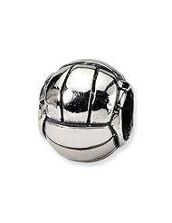 Reflections (tm) Sterling Silver Volleyball Pandora Compatible Bead / Charm