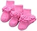 Jefferies Socks Girls 2-6X Misty Ruffle Turn Cuff 3 Pair Pack Socks