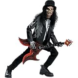 Disguise Inc ALL NEW Child Rot n Rockers Cryptic Rocker 3 Pc Set (Pants/Boots/Guitar/Gloves sold separately)
