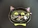 Cat Halloween Party Serving Plate Set with Witch Hat Fork Set of 4