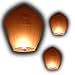 Glo-LanternTM Sky Lanterns 3-Pack