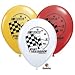 Nascar Start Your Engines 11-Inch Latex Balloons, Qualatex 25 Per Pack