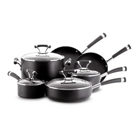 Buy Circulon Contempo Hard Anodized Nonstick 10-Piece Cookware Set now!