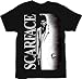 Scarface Movie Tony Montana Glitter Airbrush Black T-Shirt