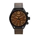 Fossil Herren-Armbanduhr Sport Gunmetal Ip Quarz Analog Ch2782