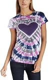 Allen Allen Women's Shortsleeve Baseball Tee With Tie Dye Heart