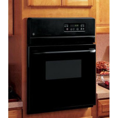 GE JRS06BJBB 24 2.7 cu. Ft. Single Electric Wall Oven - Black