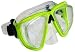 Silicone Tri-view Big Eye Mask - Lime Green