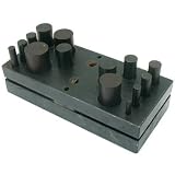 14 Disc Cutters Jewelers Holder Metalworking Punches
