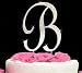Generous Completly Covered Swarovski Crystal Monogram Wedding Cake Topper