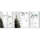 Christmas Tree Branch Window Decor - 2 Sided Cling, No Glue - Nouvelles Images