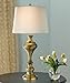 Brushed Brass Vase Table Lamp by Regency Hill