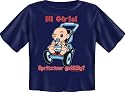 Baby Fun T-shirt mit Spruch Hi Girls! Spritztour gefaellig? In Gr. 56 - 86 erhaeltlich
